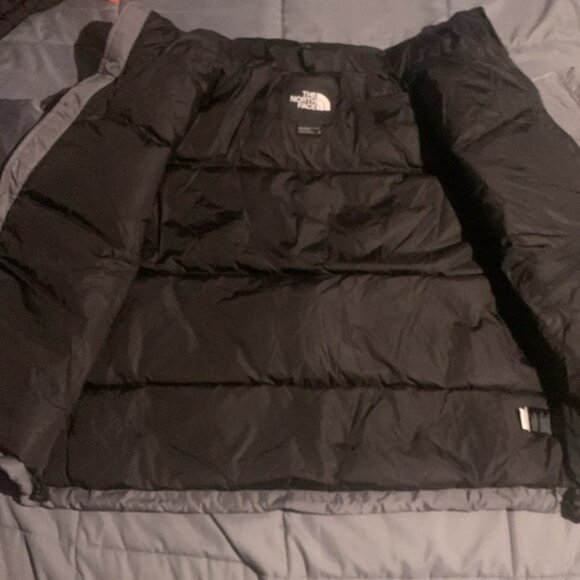 The North Face 1996 Retro Nuptse 700 Down Dark Gray / Black Men’s Large Puffer - Picture 4 of 4